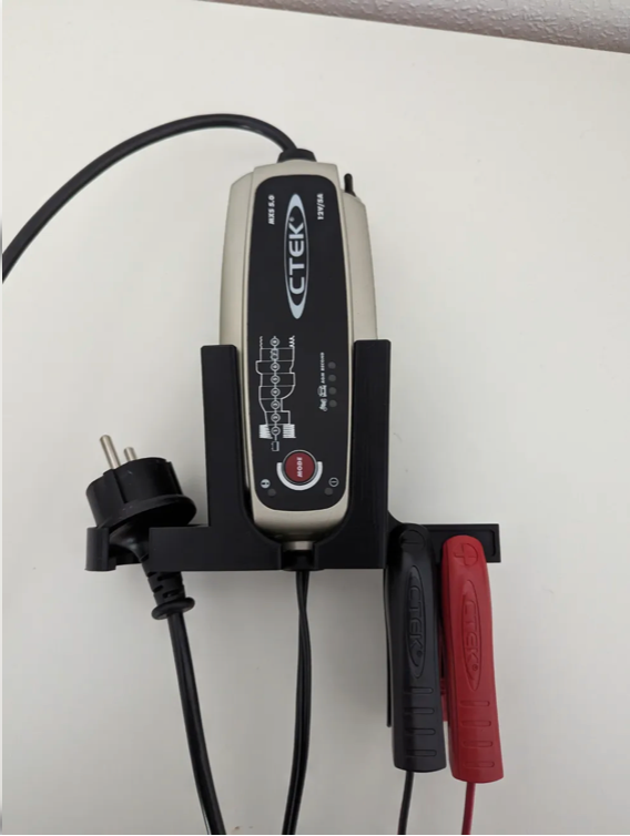 Veggfeste batterilader - kompatibel med CTEK ladere