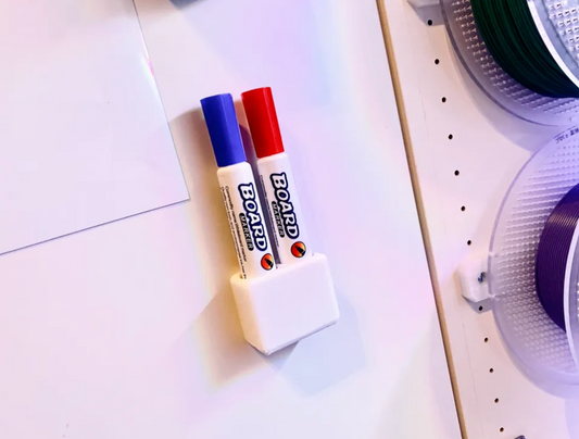 Holder for whiteboard-tusjer – 2 plasser