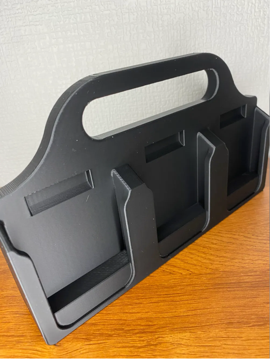 Batteribærer kompatibel med 6 Makita 18V-batterier