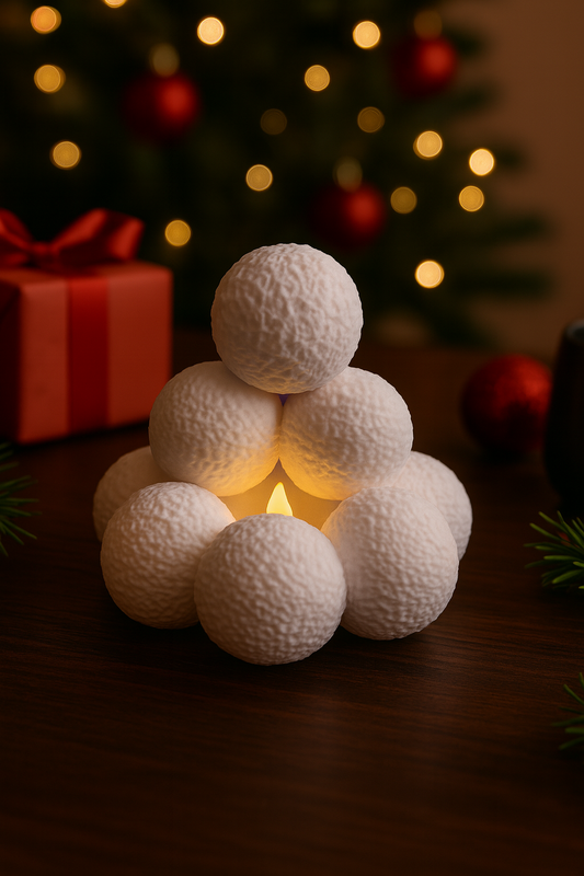 Snøball Lykt